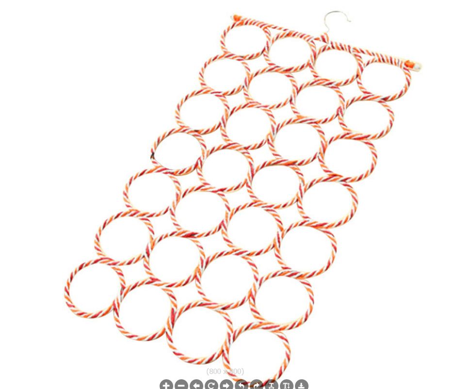 28-ring paper rattan clothes hangers for export Application Scenario