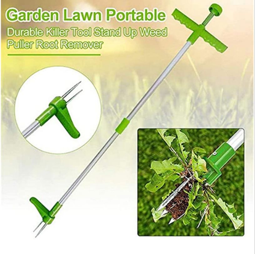 园林工具拔草器除草器割草机站立式拔草器除草器新款拔草器挖野菜工具