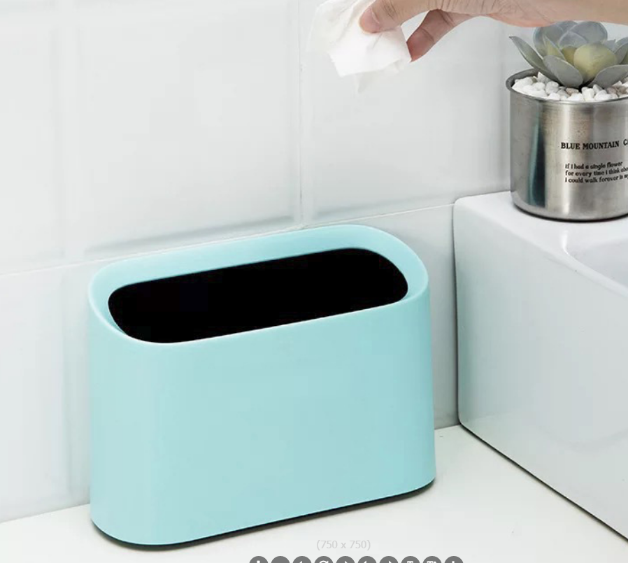 家用桌面小垃圾桶产品图