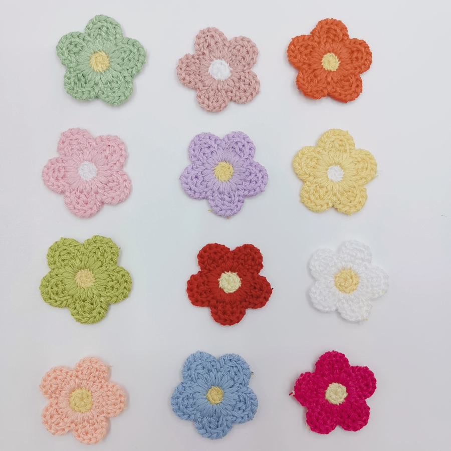 五瓣花夹子/圣诞毛线/五瓣花夹子产品图