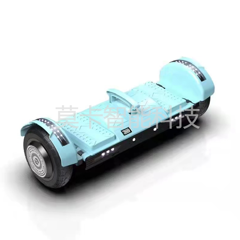 莫卡MOCA8寸折叠款一体机智能双轮儿童电动平衡车儿童电动车成人可玩图