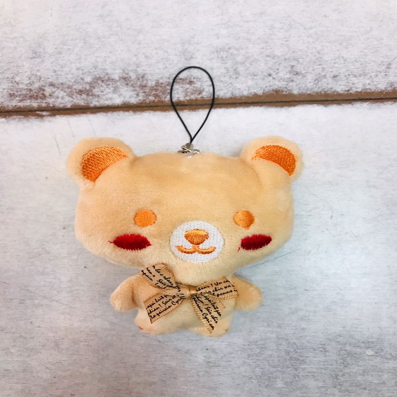 Senbao Monkey 01 Dolls, Smiling Bear Keychain dolls, schoolbag pendants, small gifts, dolls, claw machines, small dolls, accessories, plush details Picture