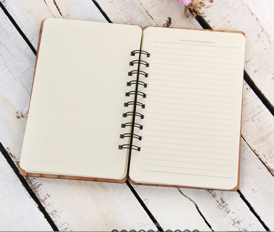 Notebook set 32K wooden for export Specification image