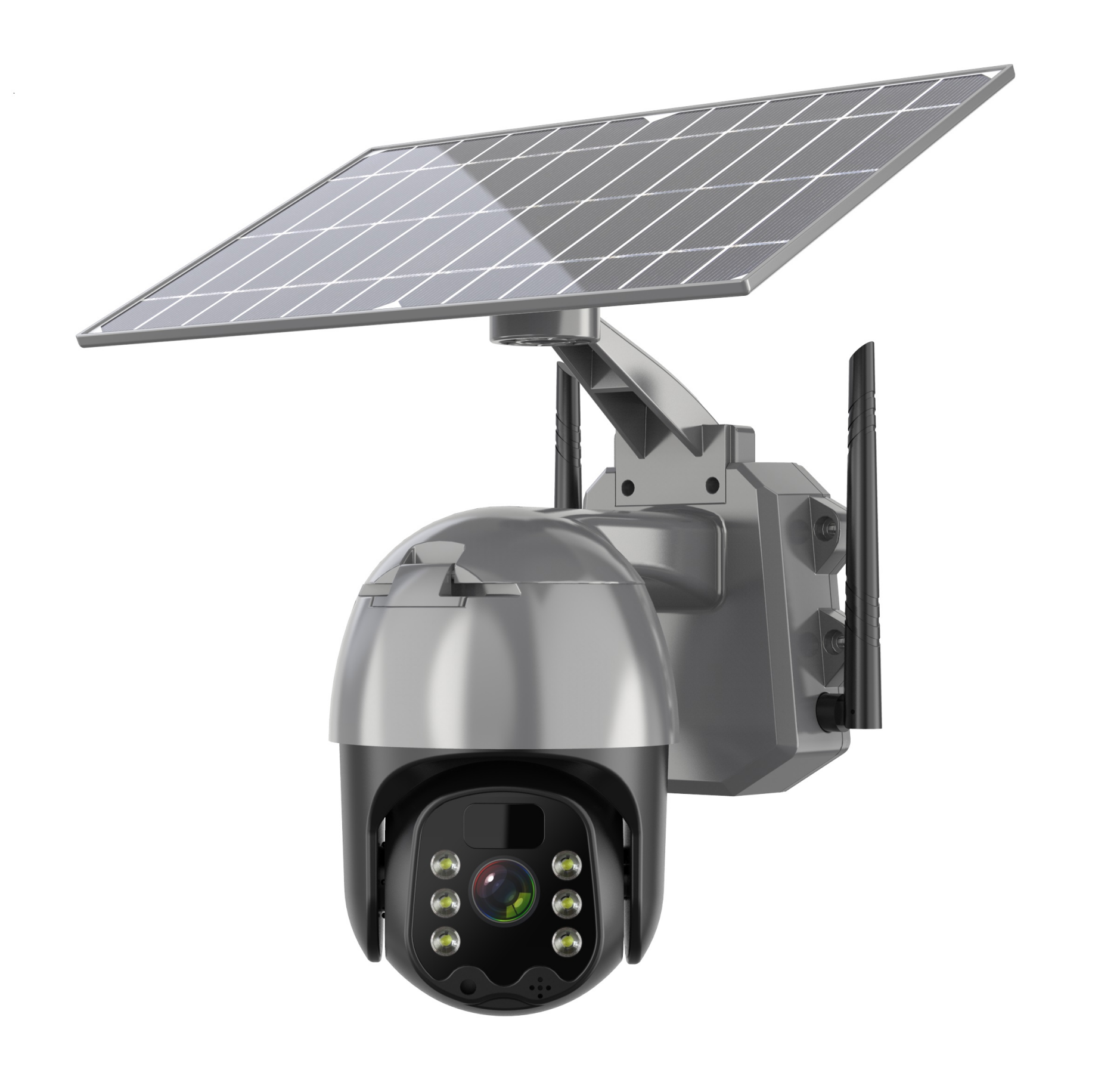 太阳能无线监控摄像头WIFI 版本外贸