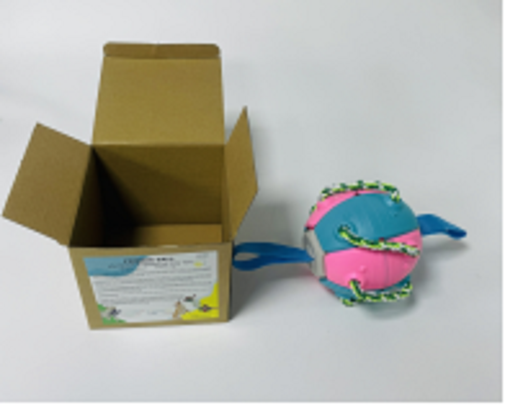Pet toy flying ball
