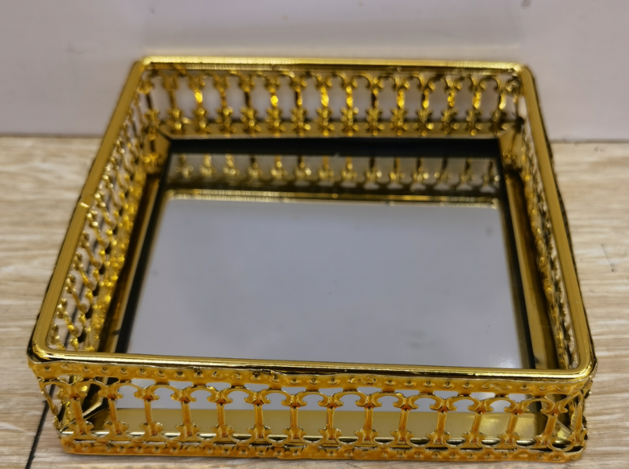 Micro Craft Metal handicrafts, home decoration ornaments, home electroplated ornaments, decorative trays 32
