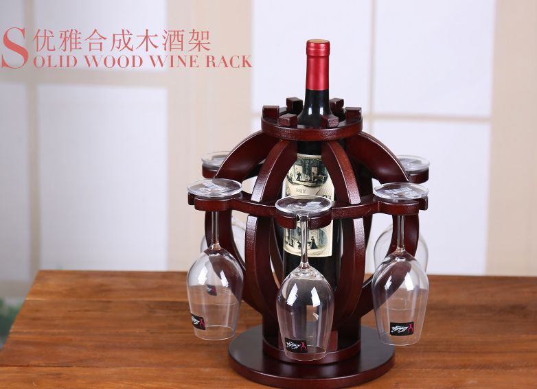 红酒架/红酒/酒杯架产品图