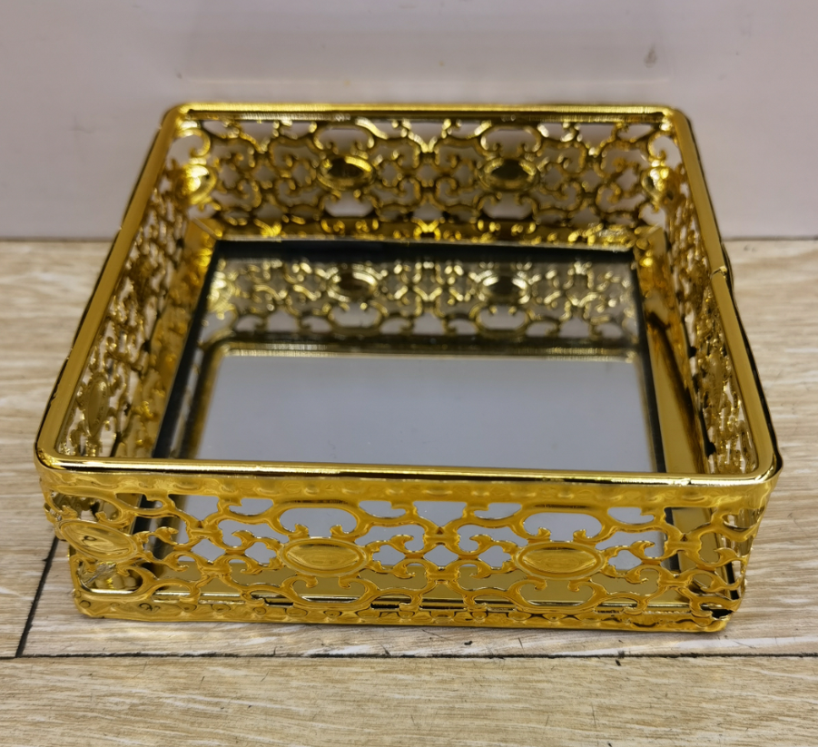 Micro Craft Metal handicrafts, home decoration ornaments, home electroplated ornaments, decorative trays 30 detail image 2