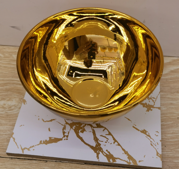 Weiwei Craft Metal Handicrafts, Home Decoration ornaments, Metal electroplated ironwork decorative bowls 79 detail image 2