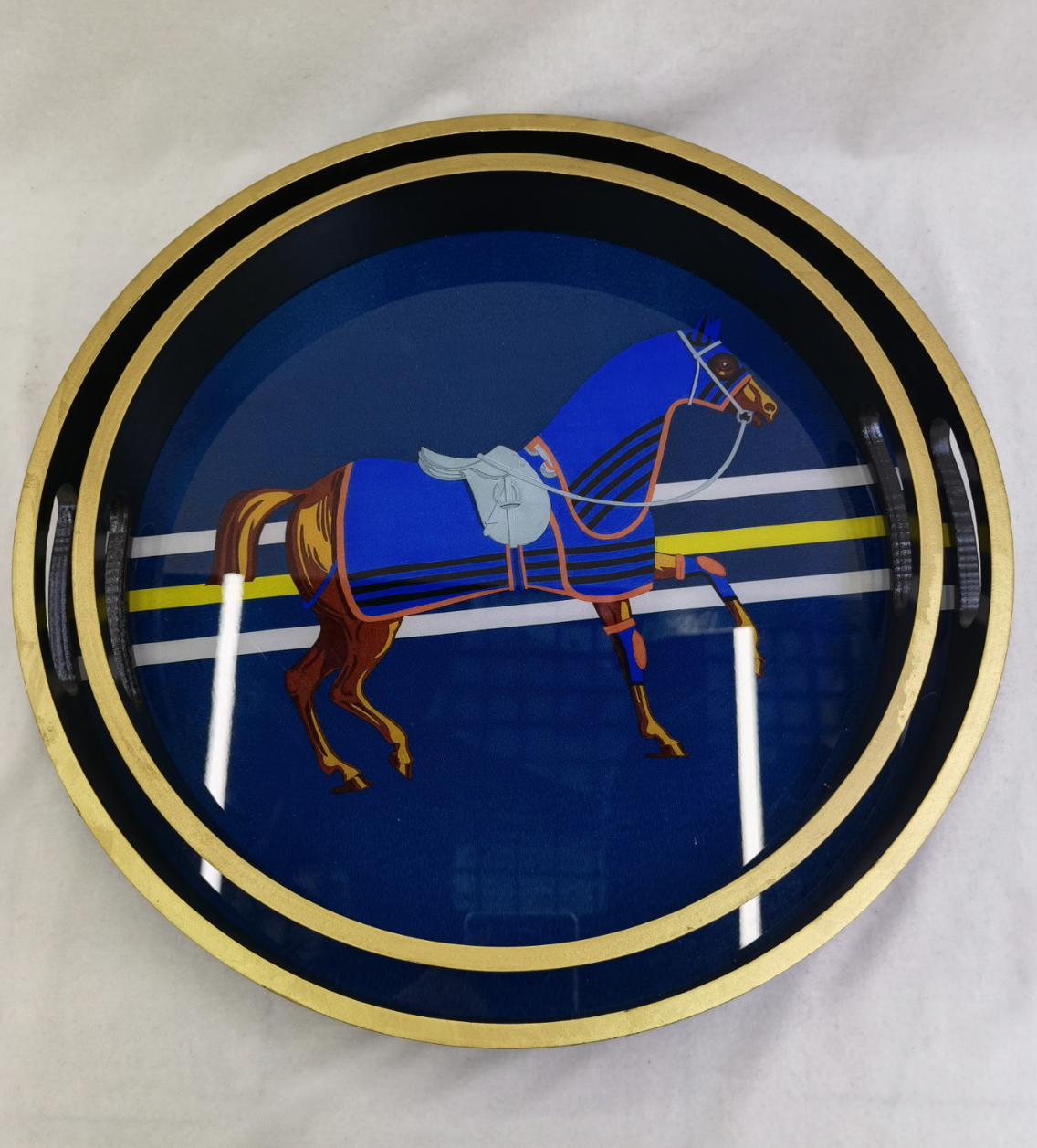Home decoration wooden tray 84