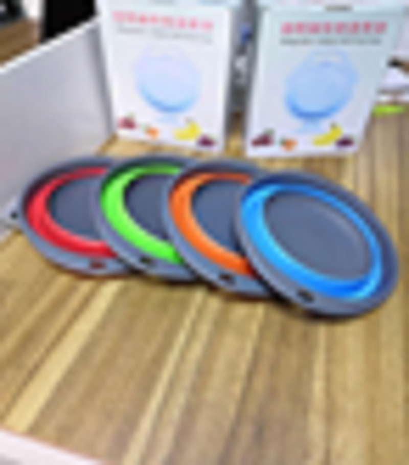 Large folding fruit basket (ABCD) in 4 colors