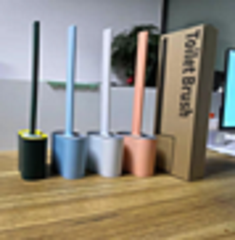 Toilet brushes come in four colors