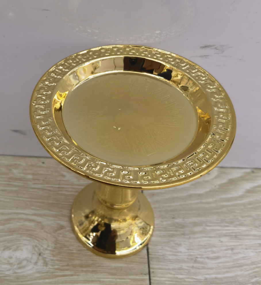 Weiwei Craft Metal Handicrafts, home decoration ornaments, Metal electroplated ironwork decorative bowls, 75 Specification image