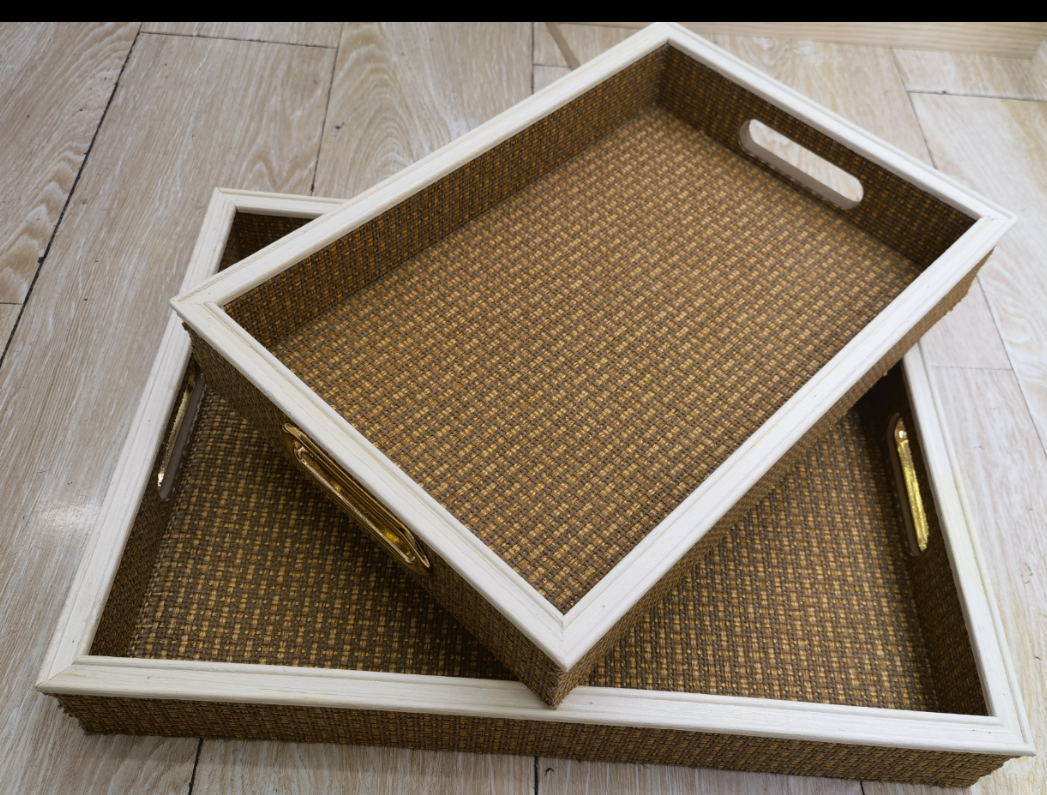 Home decoration wooden tray 60 Specification image