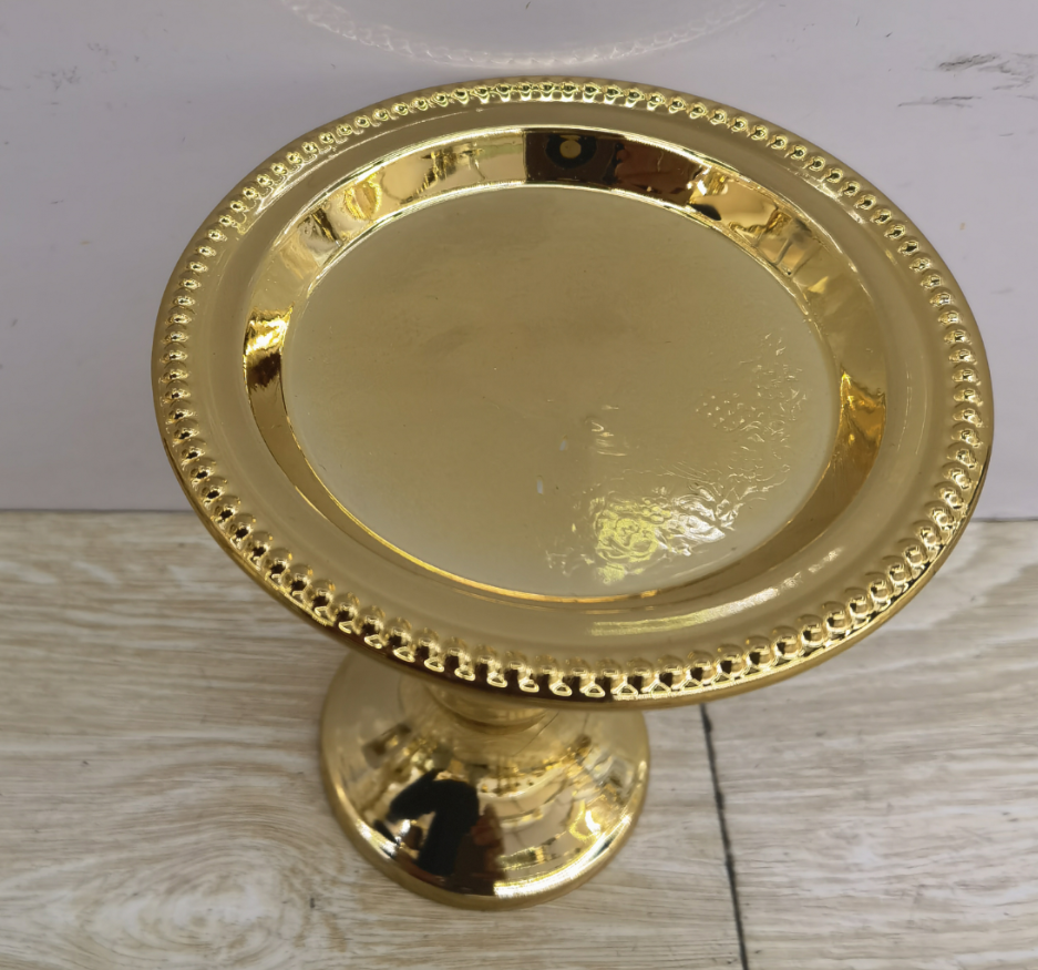 Micro Craft Metal Handicrafts, Home decoration ornaments, Metal electroplated ironwork decorative bowls 74 Specification image