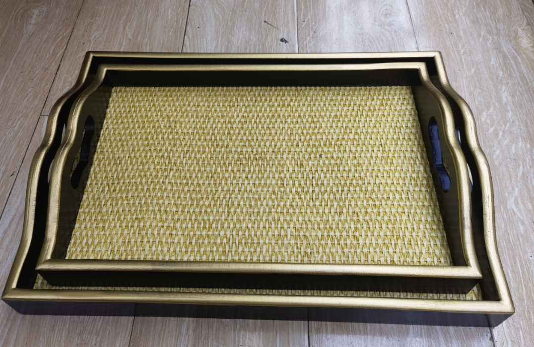 Home decoration wooden tray 67 Specification image