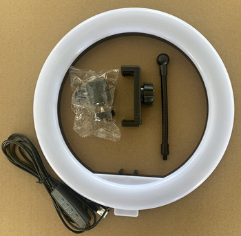 Best-selling live-streaming light: 10-inch three-color fill light, photography light, beauty light, and live-streaming lighting light for Internet celebrities Specification image