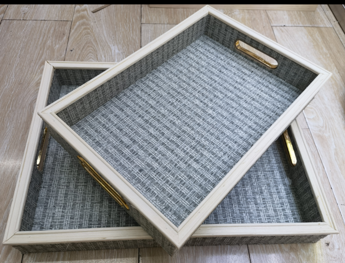 Home decoration wooden tray 60 details Picture