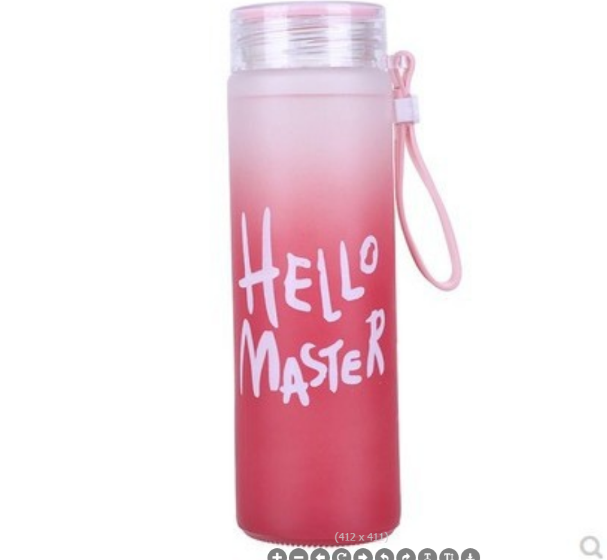 Frosted gradient glass cups are exclusively for export Application Scenario