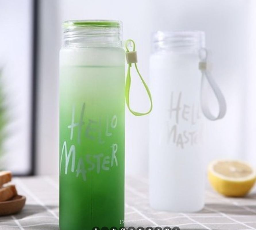 Frosted gradient glass cups are exclusively for export Specification image