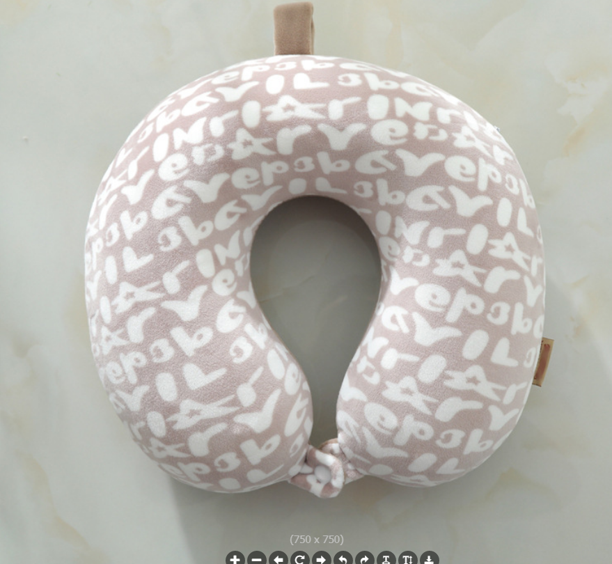 The new U-shaped pillow is exclusively for export details Picture