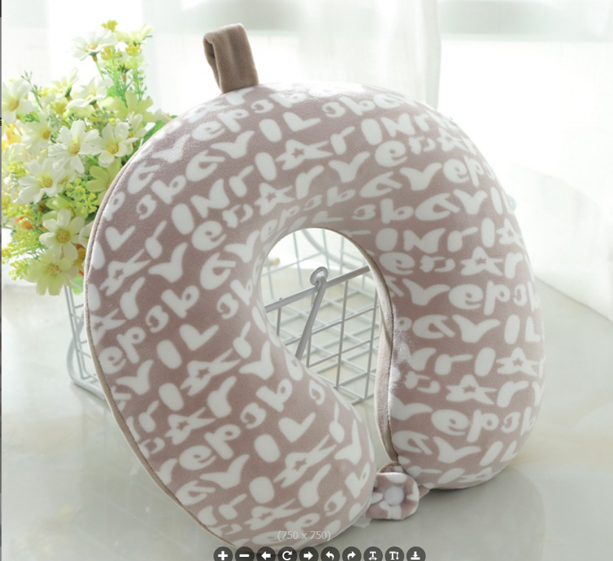 The new U-shaped pillow is exclusively for export Application Scenario