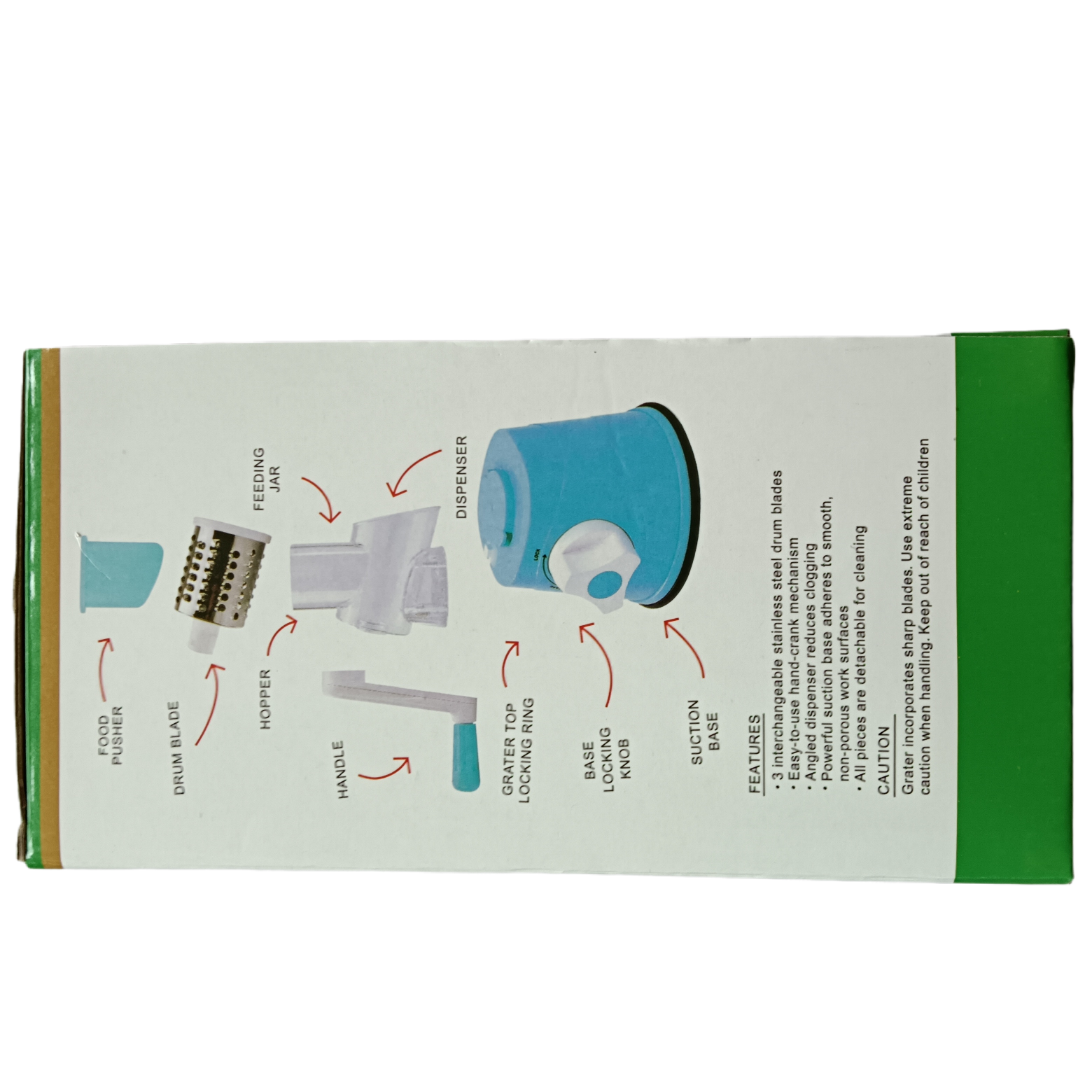 Three-in-one multi-functional slicer, kitchen small tool, vegetable, fruit and potato spiral slicer, hand-cranked slicer Application Scenario