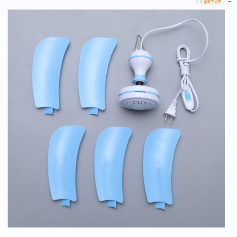 Household mini ceiling fans and micro fans are exclusively supplied for export
