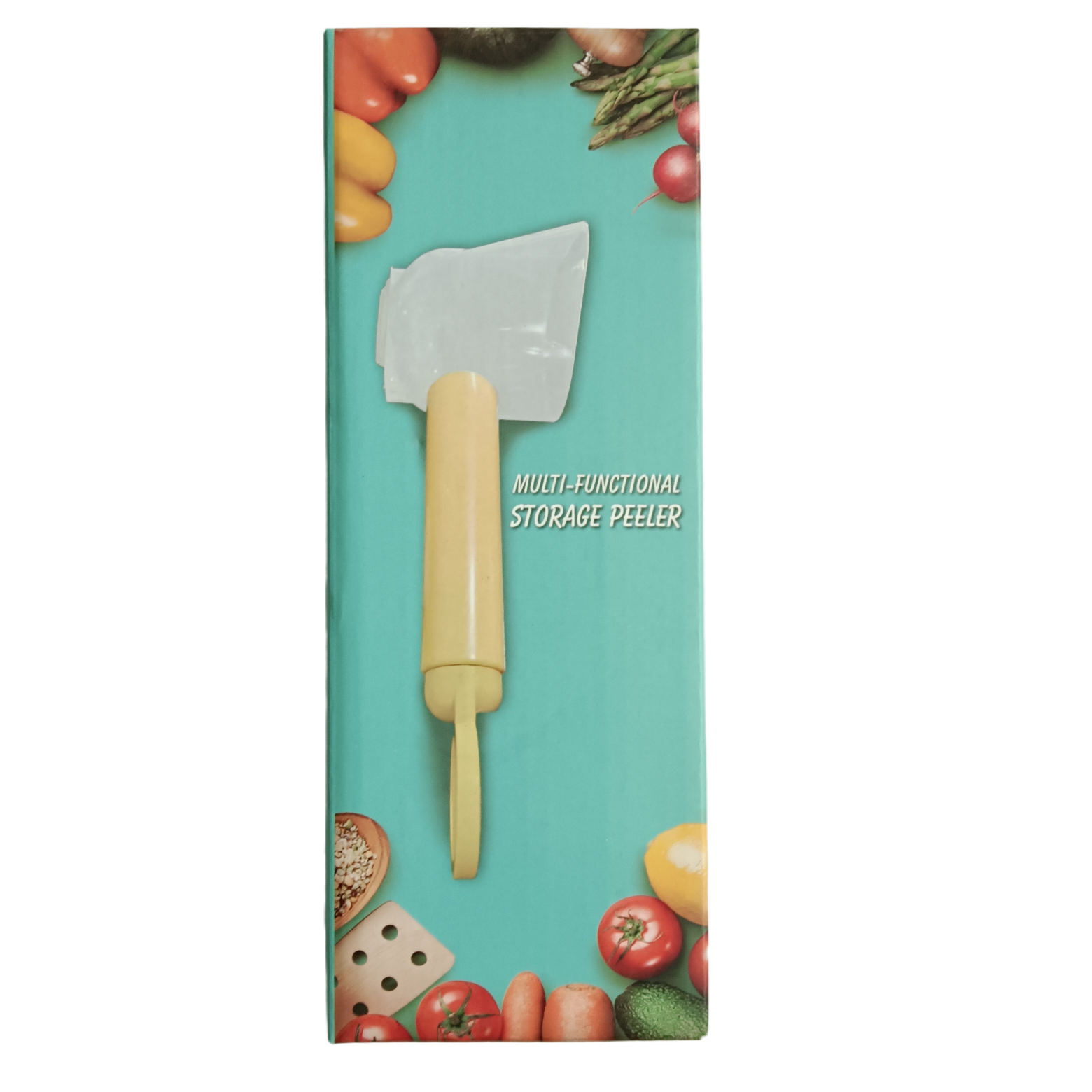 Multi-functional peeler with box peeler, cylindrical peeler and bottle opener, three-in-one fruit peeler Specification image