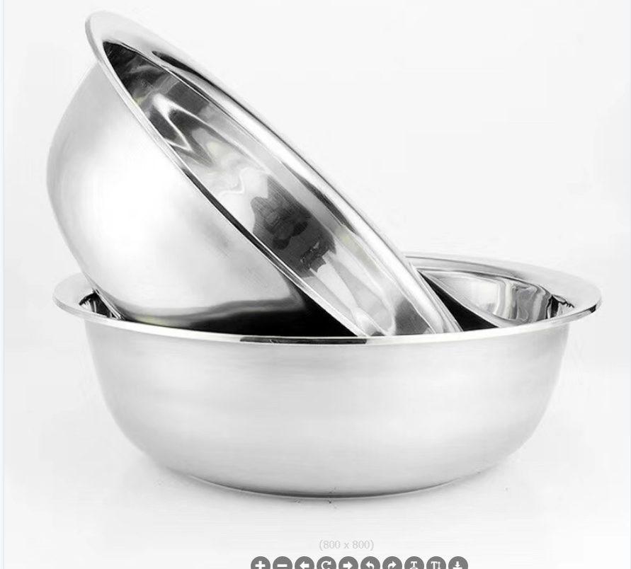 Stainless steel washbasins are exclusively for export details Picture