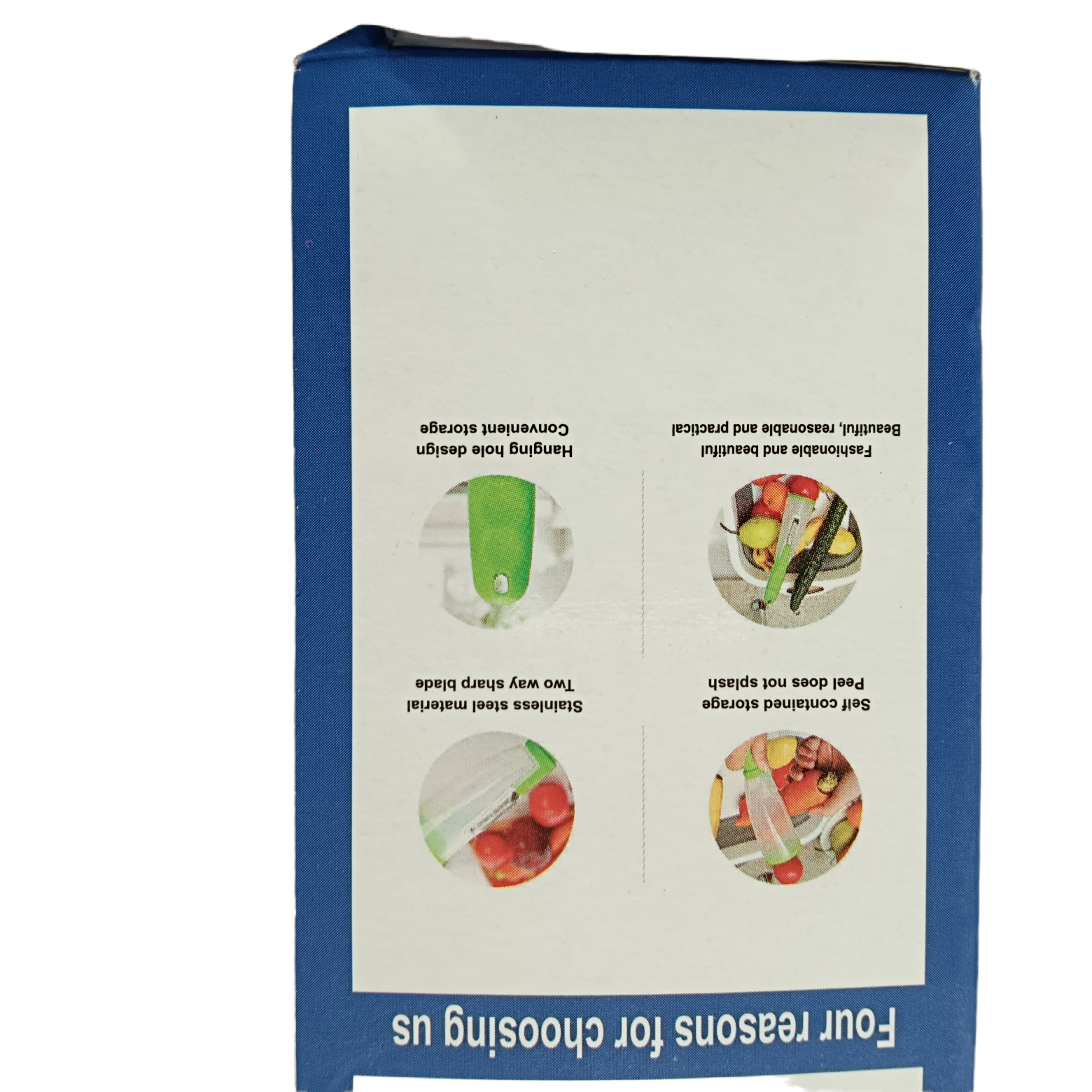 New peeler, a household kitchen helper, a fruit and vegetable storage peeler, wholesale from the manufacturer Item Picture
