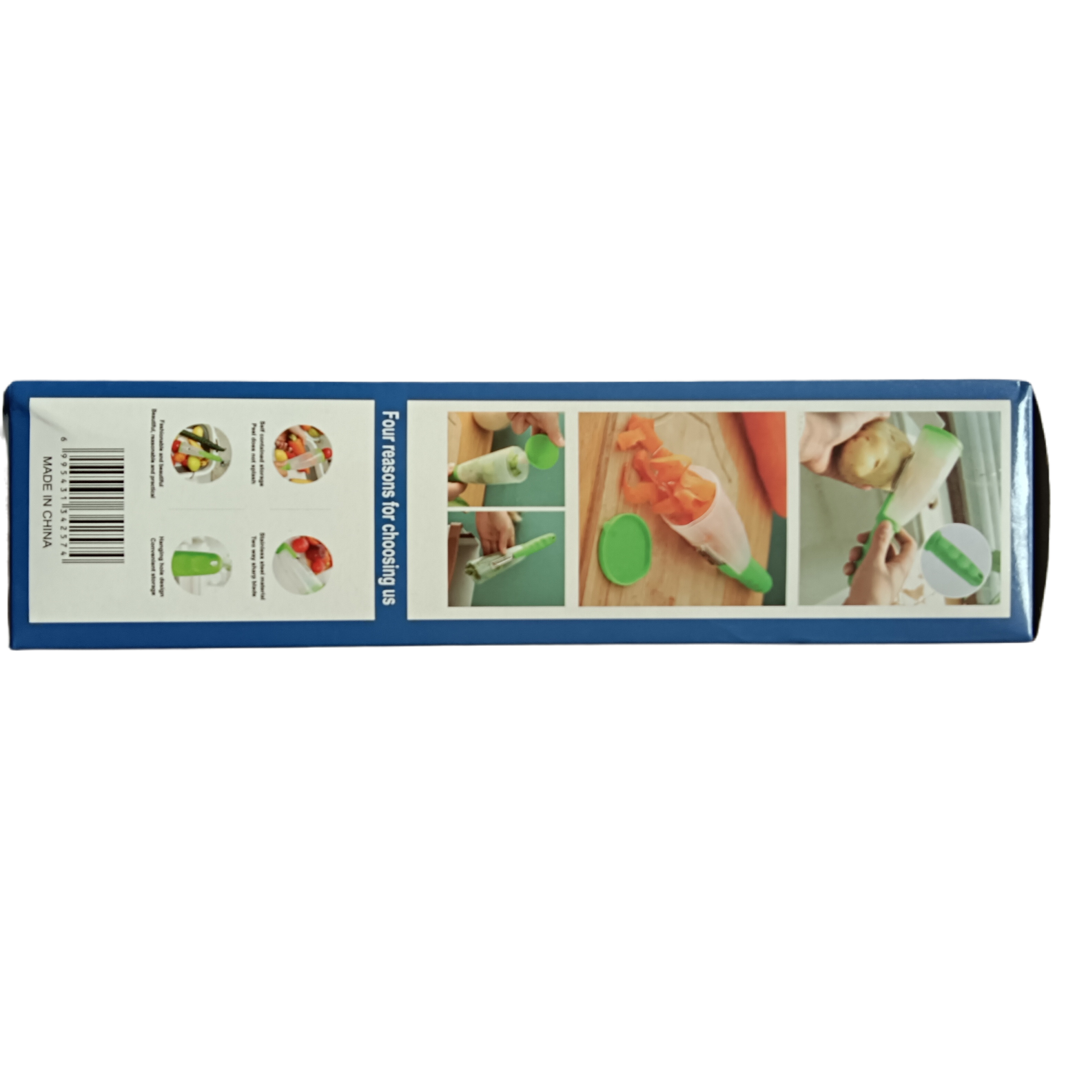 New peeler, a household kitchen helper, a fruit and vegetable storage peeler, wholesale from the manufacturer Specification image