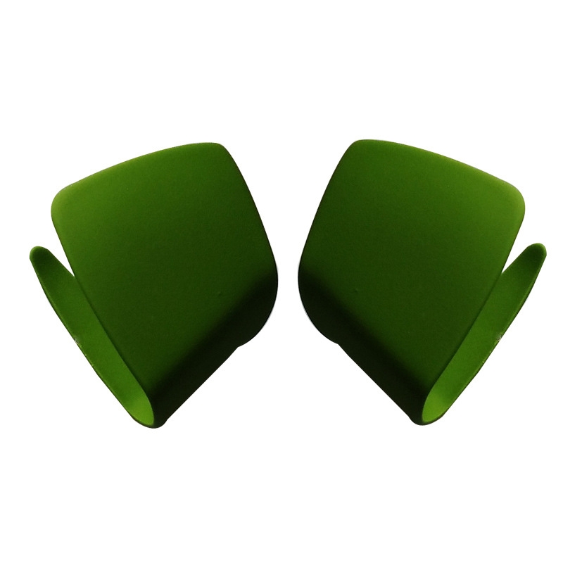 Factory direct sales of wrought iron pressed earrings, pendants, rough accessories, jewelry accessories, popular bestsellers, classic European and American brand iron metal earrings, hand-folded in half detail image 9