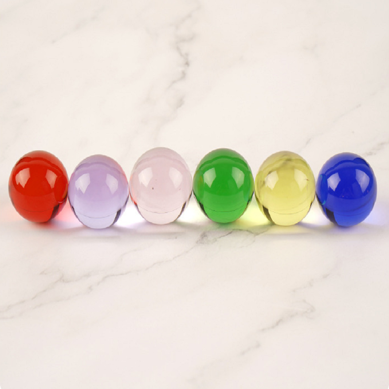 10粒16mm彩色水晶球 1.6cm环保K9玻璃水晶球 16毫米粉红紫色黑色黄色绿色茶色中蓝透明水晶珠定做