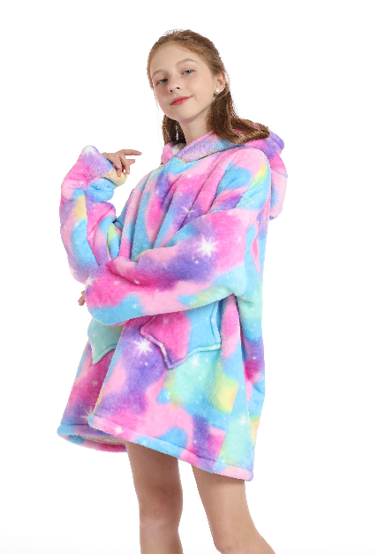 Children's pajamas, flip-top cold-proof clothing, cold-proof clothing, double-layer thickened lambskin pajamas, cartoon hooded clothes detail image 6