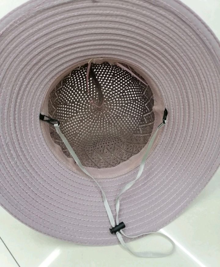 新款夏季帽子女出游大沿防晒太阳帽逛街透气网眼凉帽花朵女士盆帽详情图8