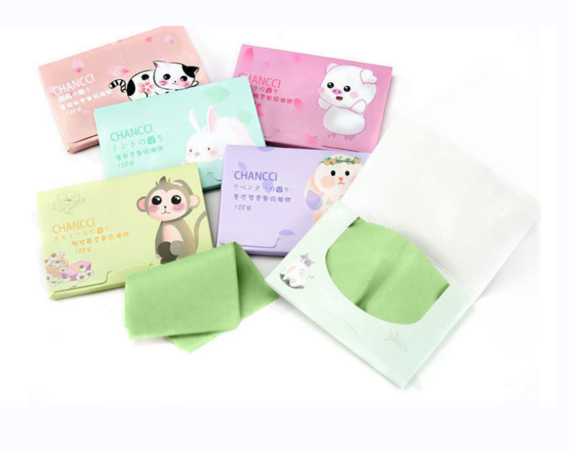 Facial oil-absorbing paper details Picture