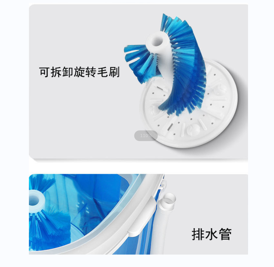 Lazy people's shoe washing and scrubbing machines are specially supplied for export details Picture