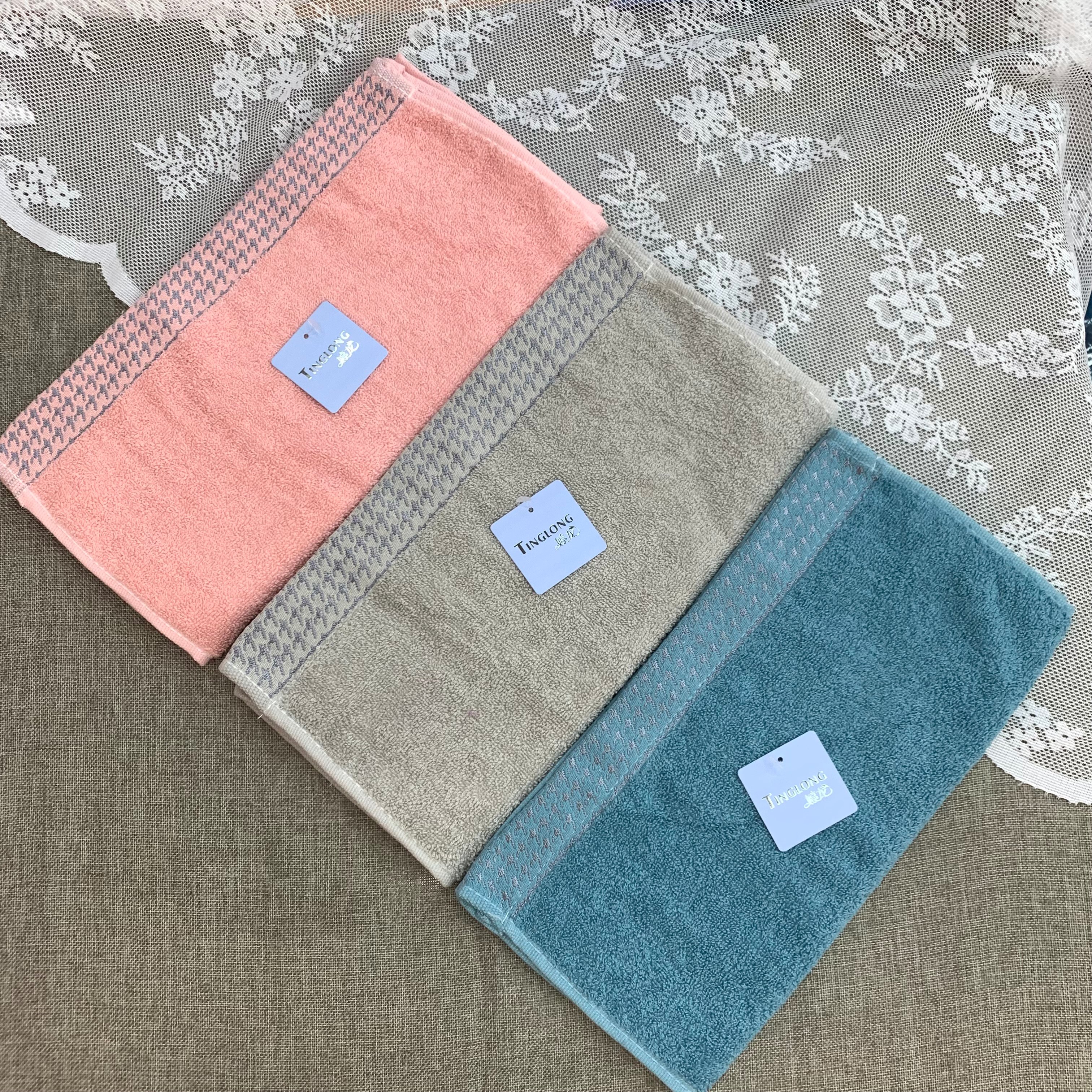 Tinglong dark series towels for face washing and bath towels Application Scenario