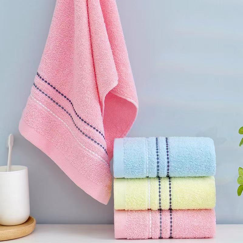 Tinglong Factory direct sales of high-volume candy-colored towels for face washing, pure cotton towels Application Scenario