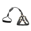 New cross-border pet leash, dog leash, dog chain, foam handle, dog leash sleeve, pet chest and back strap Specification image