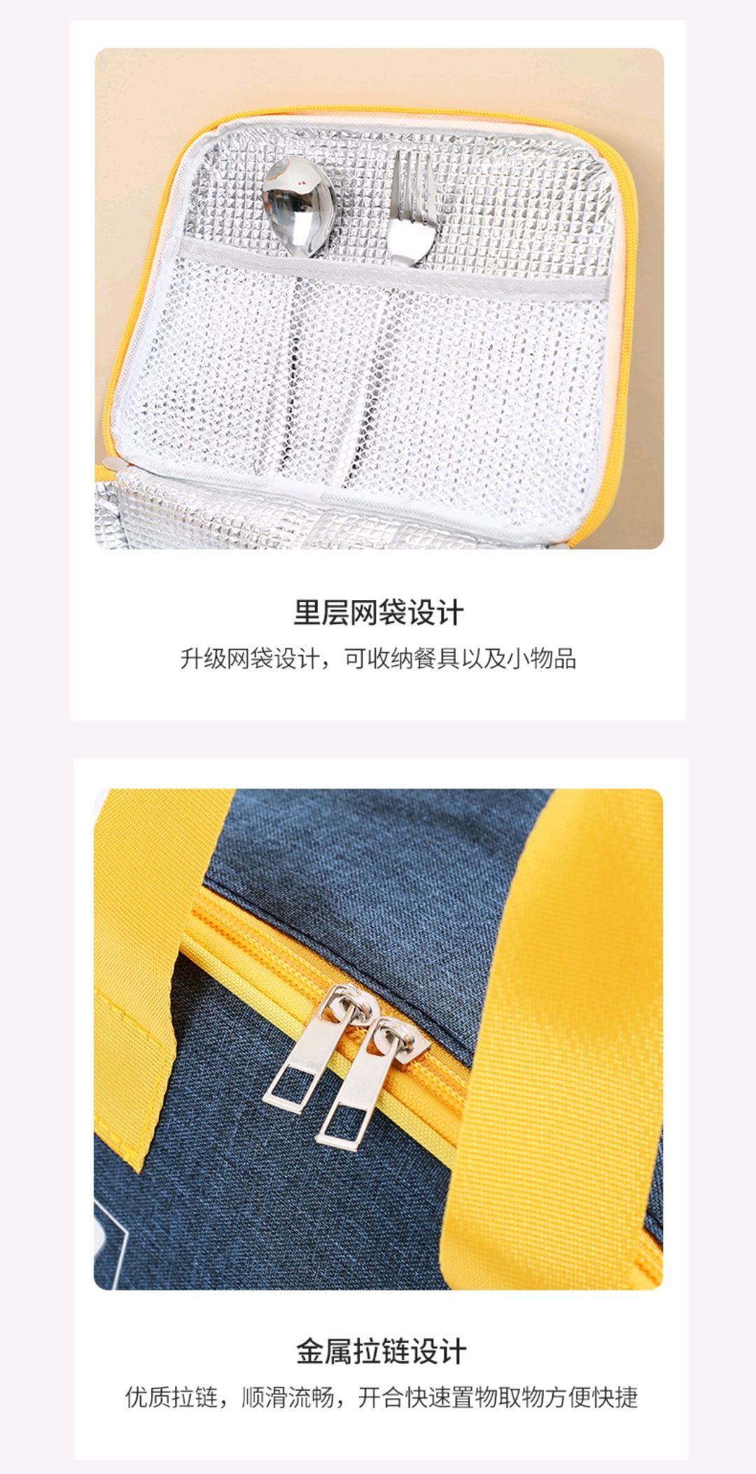 2022 New Thermal Bento Bag Students Carry Lunch Bag Japanese Bento Bag Thermal Bag Lunch Box Bag undefined