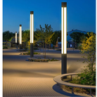 定制3米5米6米现代LED庭院高杆灯欧式地灯草坪户外花园别墅小区公马路灯防水景观灯