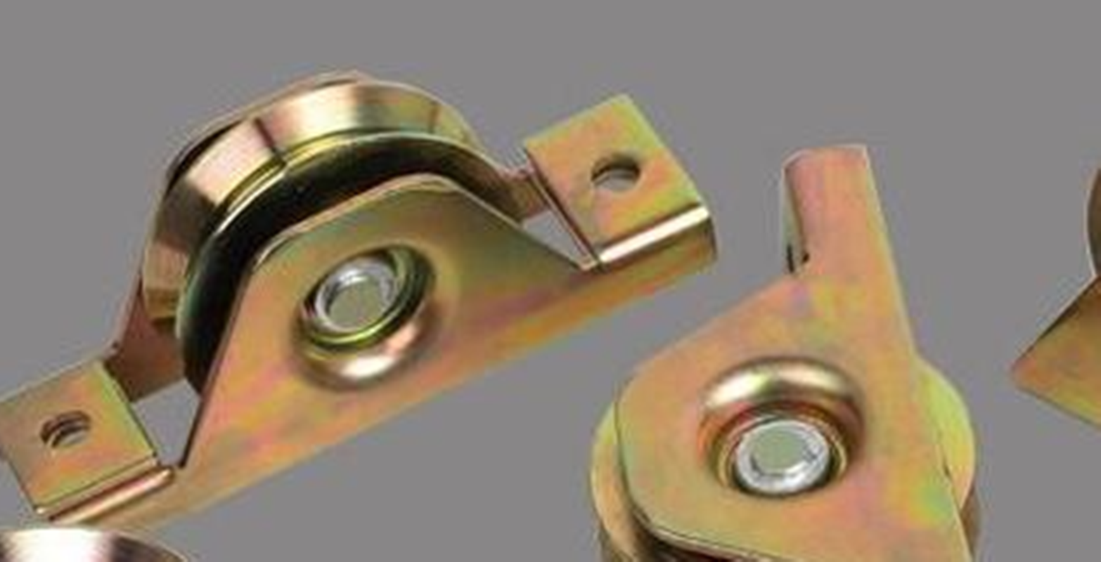 White zinc-plated pulley Y-type 5 Specification image