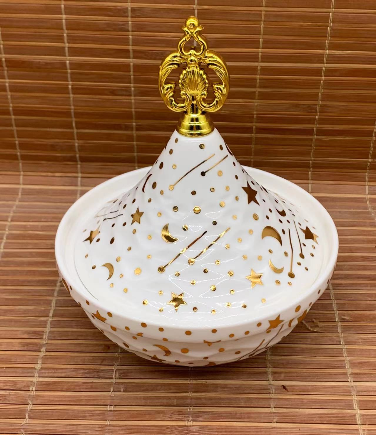 方圆陶瓷斋月专用陶瓷烫金贴花陶瓷吉吉塔节日用品陶瓷FY685588详情图4