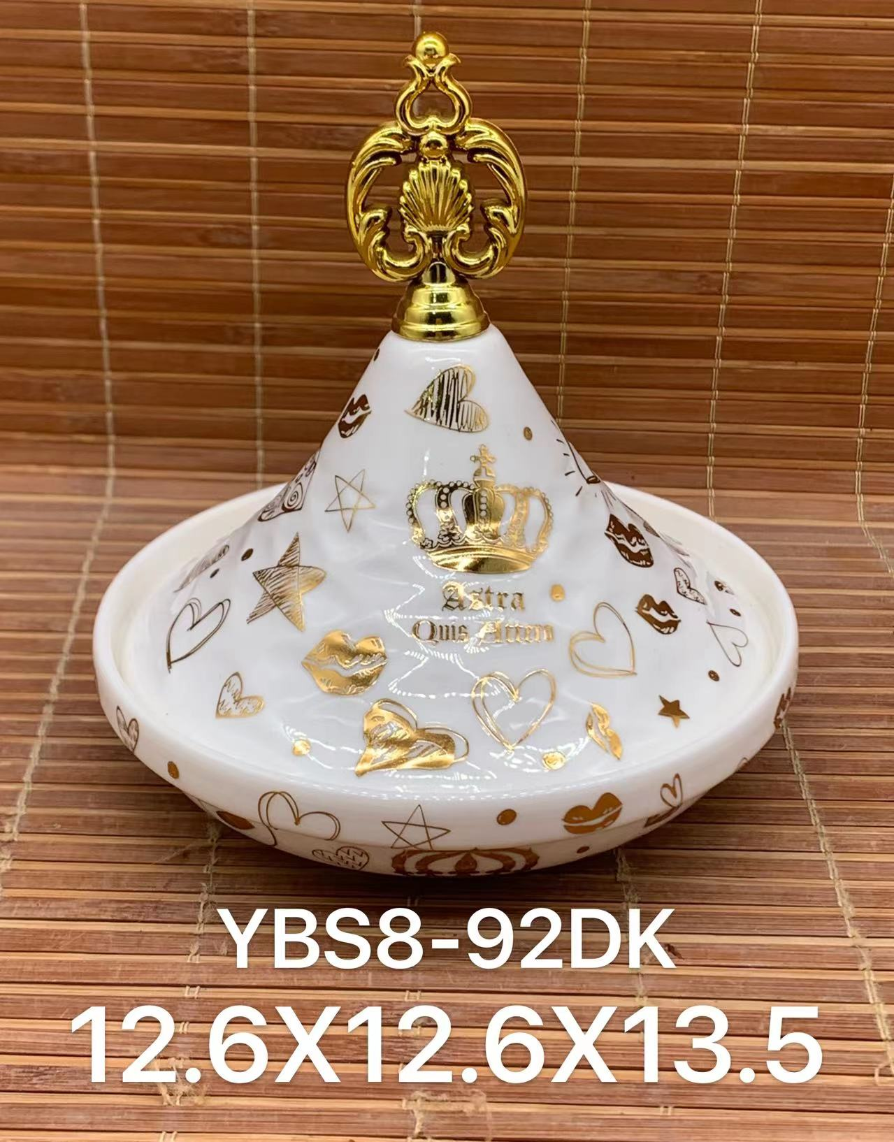 方圆陶瓷斋月专用陶瓷烫金贴花陶瓷吉吉塔节日用品陶瓷FY685588详情图2