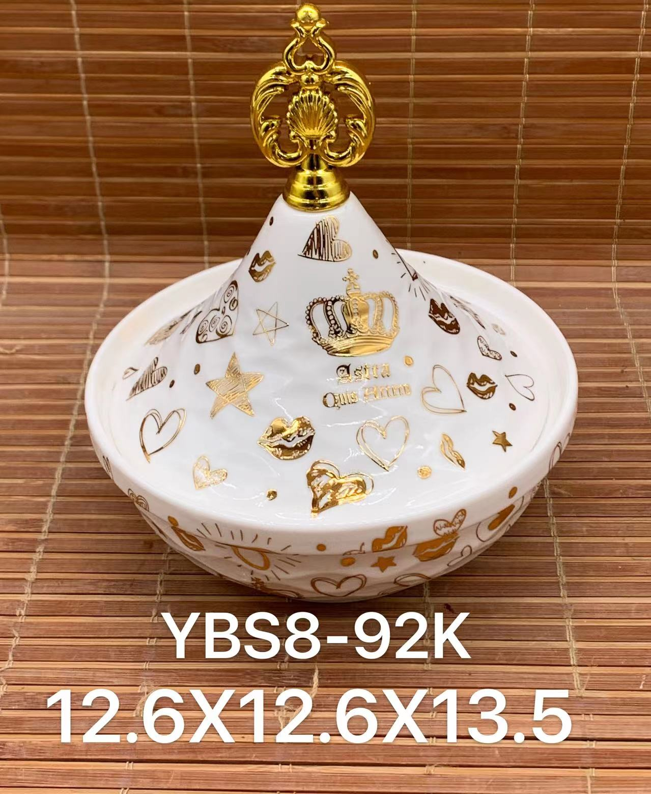 方圆陶瓷斋月专用陶瓷烫金贴花陶瓷吉吉塔节日用品陶瓷FY685588详情图3