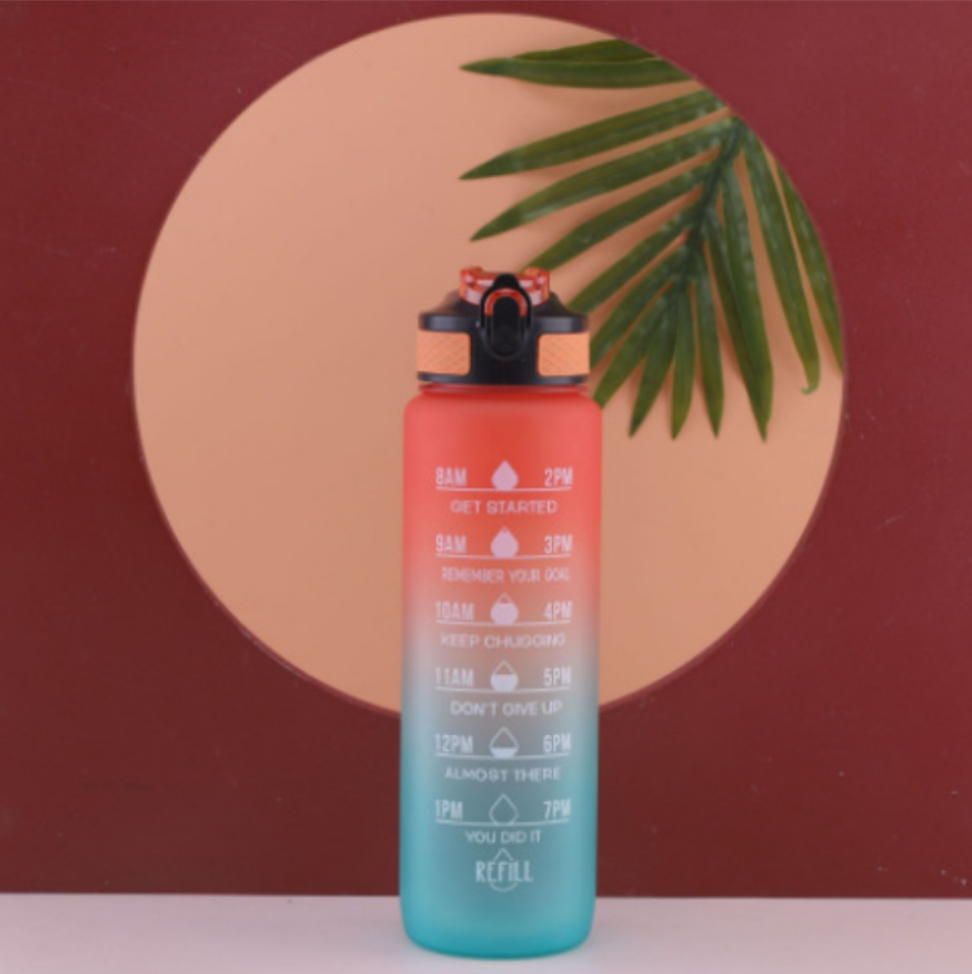 Sports straw water cup Specification image