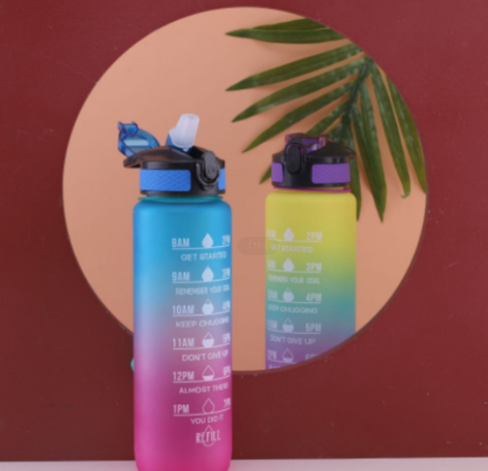 Sports straw water cup details Picture
