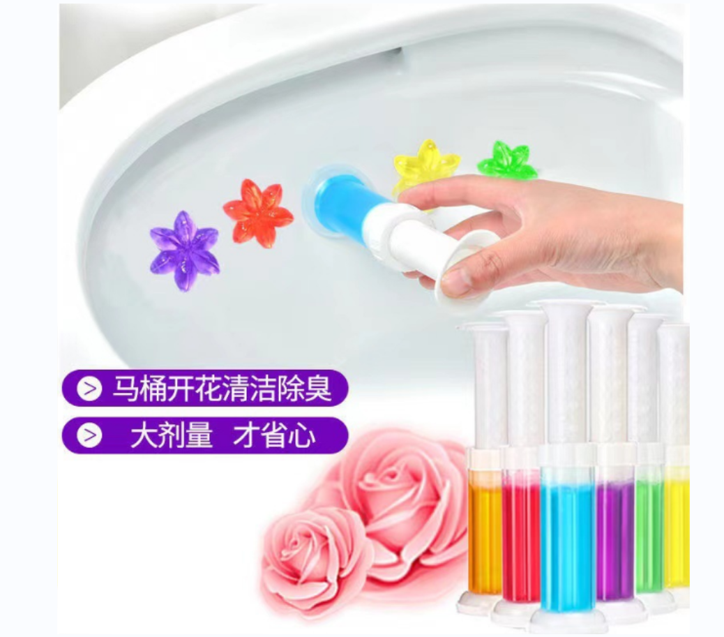 厕所小花清洁剂外贸